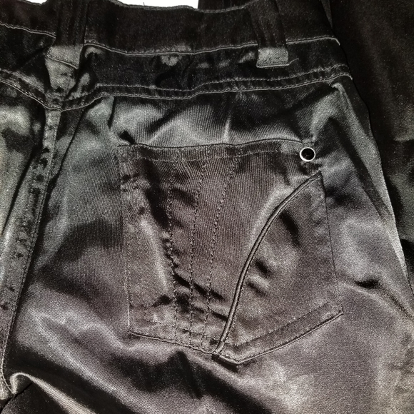Modiva Retro Shiny Pants, 5 pocket - Picture 5 of 9